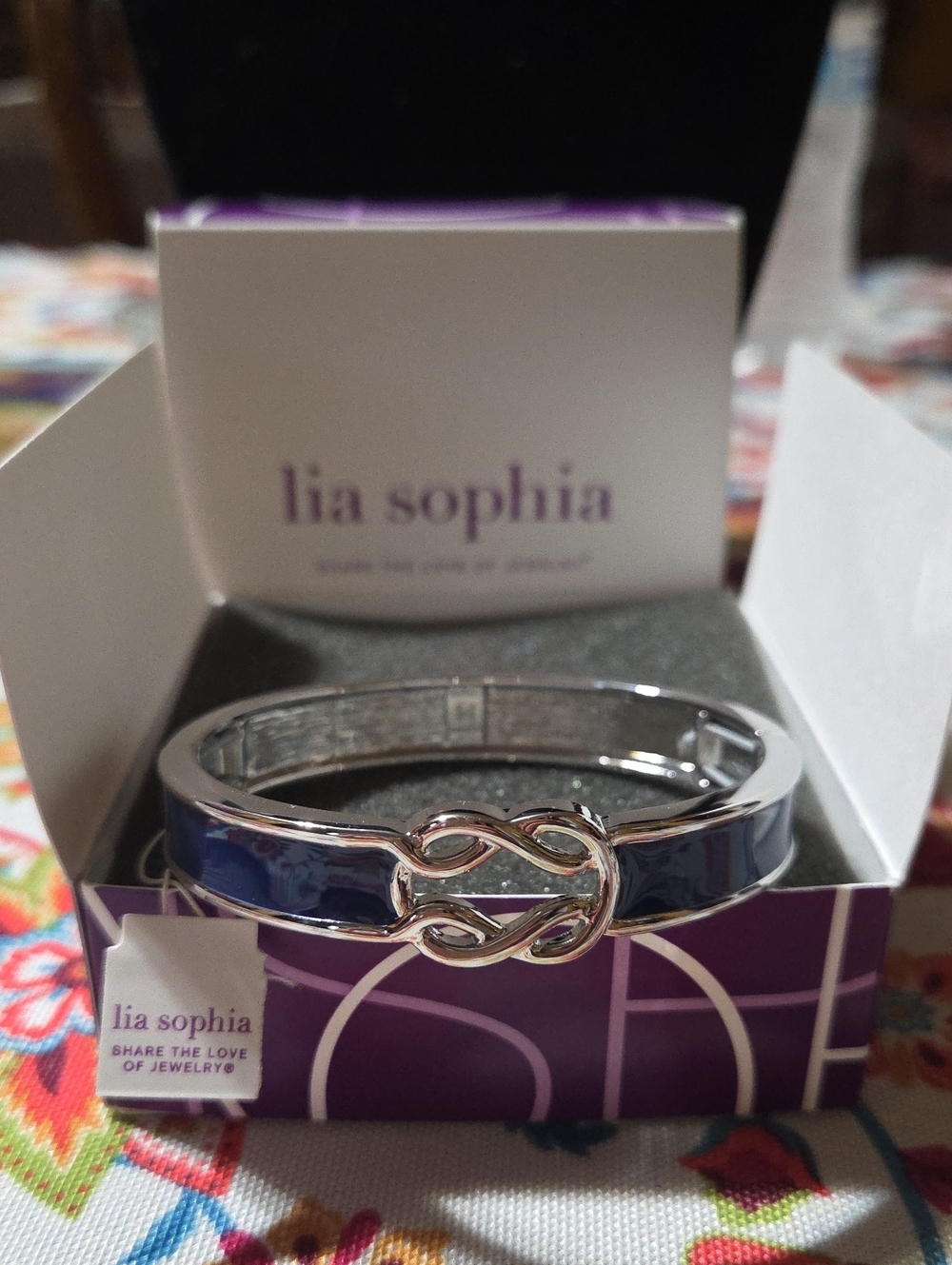 Lia Sophia KNOT IT NIB Stretch Bangle